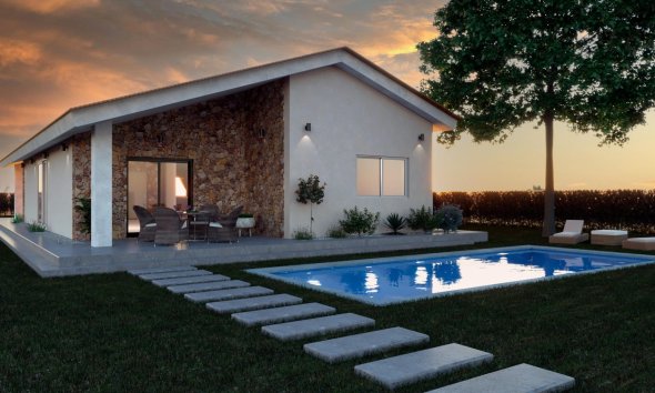 Villa - Obra nueva - Moratalla -
                Campo de San Juan