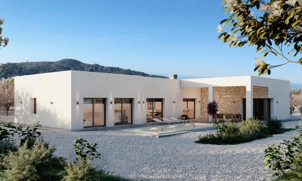 Villa - Obra nueva - Pinoso -
                Lel