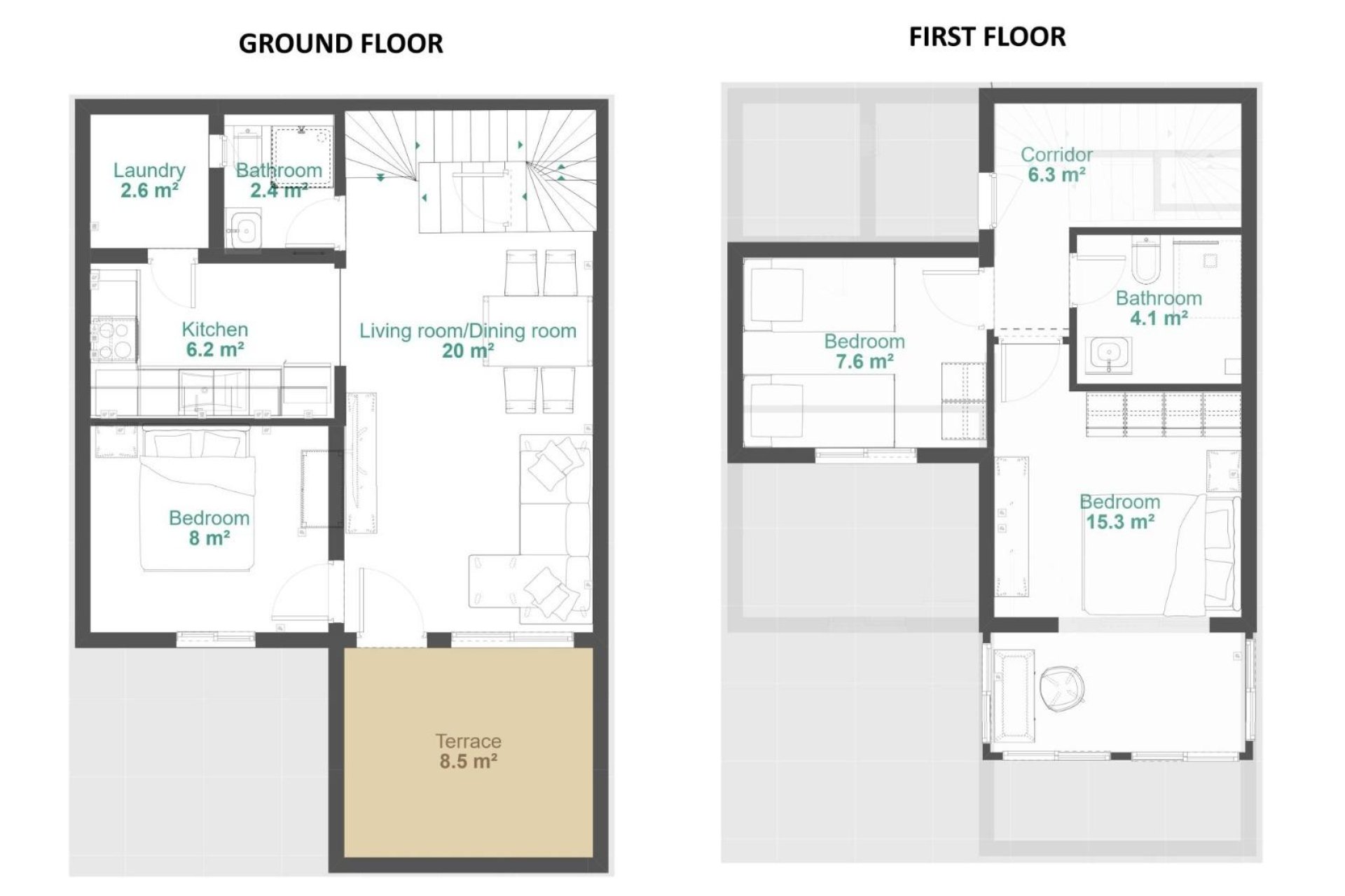 Wiederverkauf - Town House -
Orihuela Costa - Los Balcones