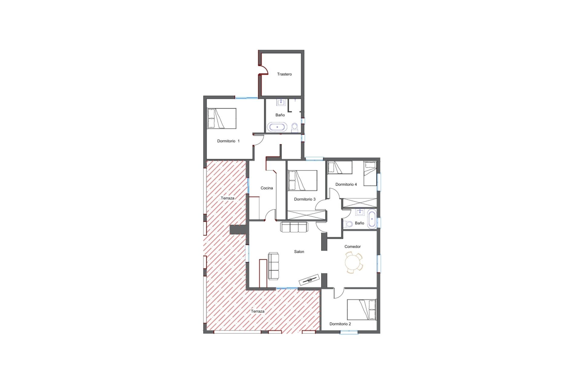 Wiederverkauf - Villa -
Los Balcones - Costa Blanca