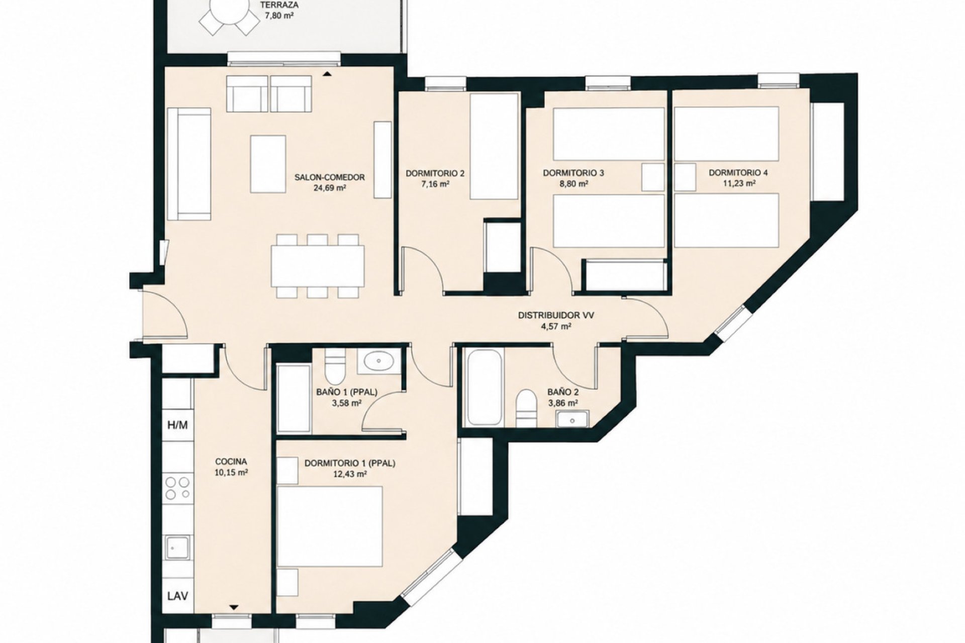 Wiederverkauf - Wohnung -
Denia - Costa Blanca