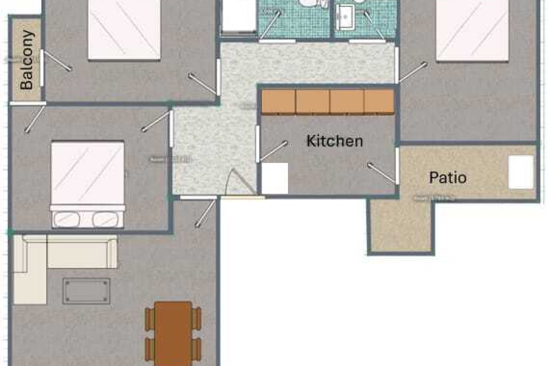 Wiederverkauf - Wohnung -
Torrevieja - Habaneras