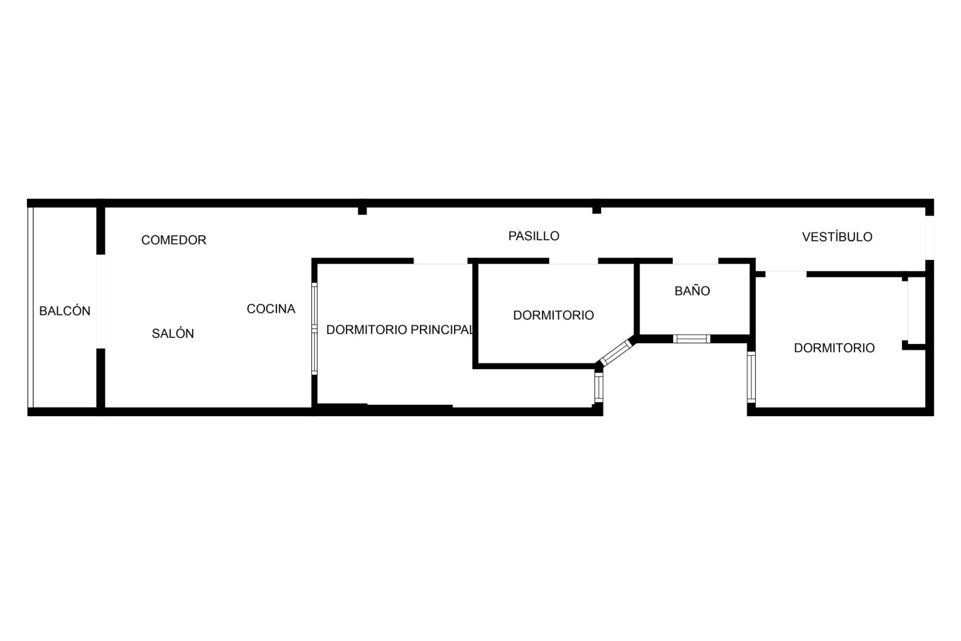 Wiederverkauf - Wohnung -
Torrevieja - Playa del Cura