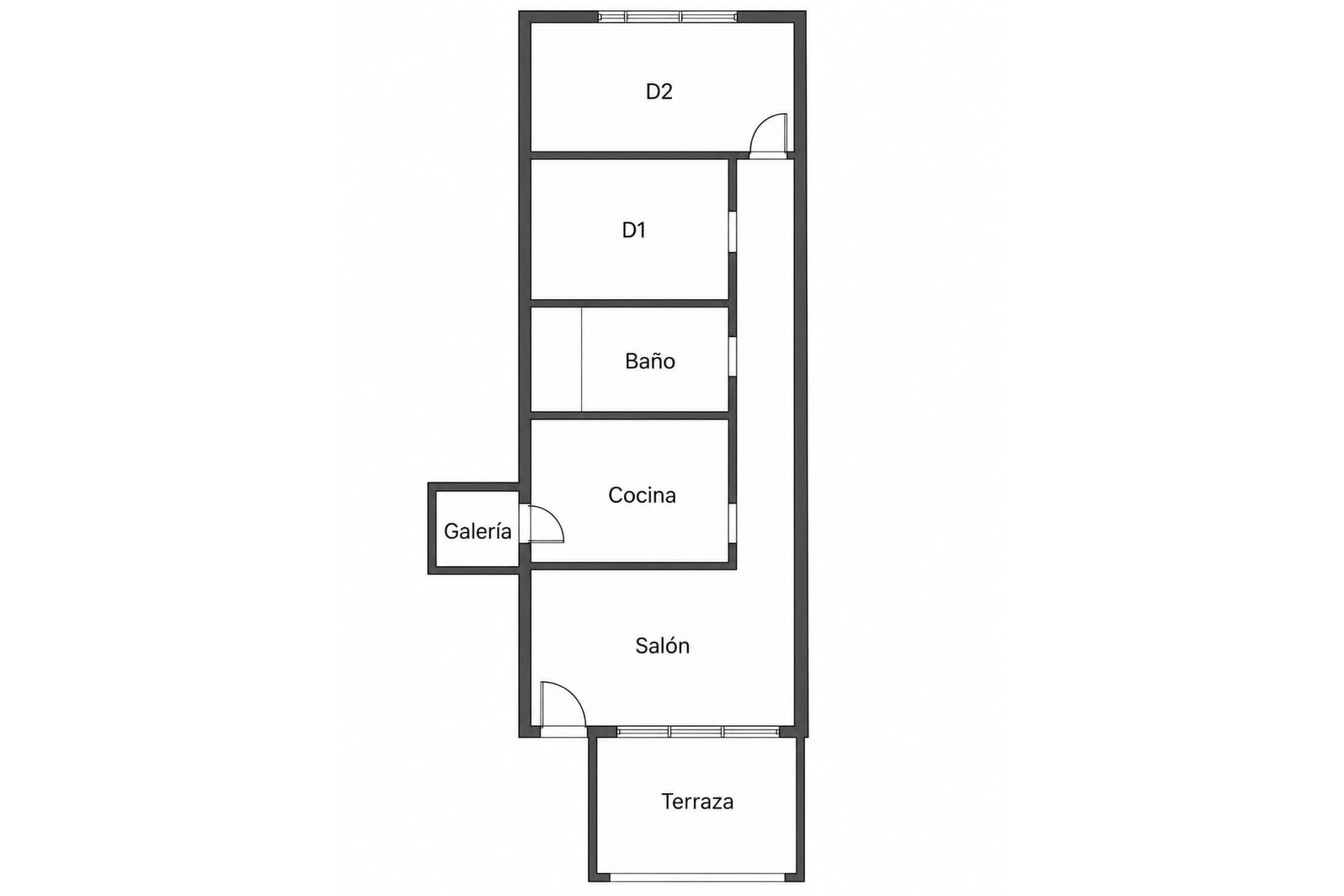Wiederverkauf - Wohnung -
Torrevieja - Playa del Cura