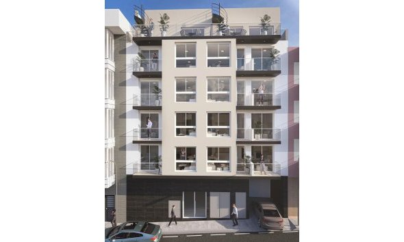 Wohnung - Neue Gebäude - Torrevieja - Centro