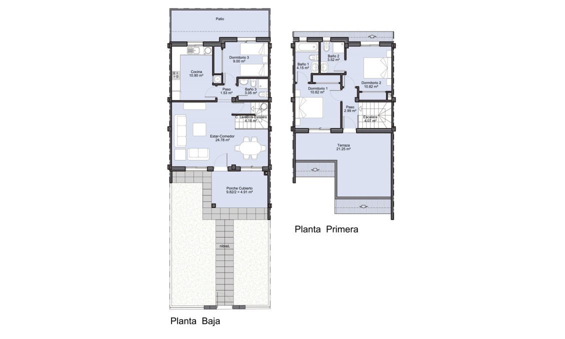 Revente - Town House -
San Miguel de Salinas - Inland