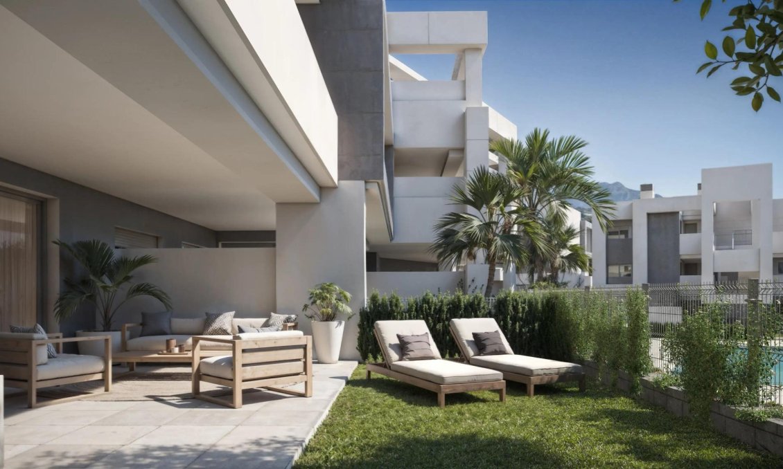Obra nueva - Ground floor apartment -
Estepona - Parque Selwo