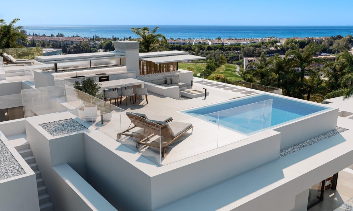 Neue Gebäude - Semidetached -
Marbella - Santa Clara Golf