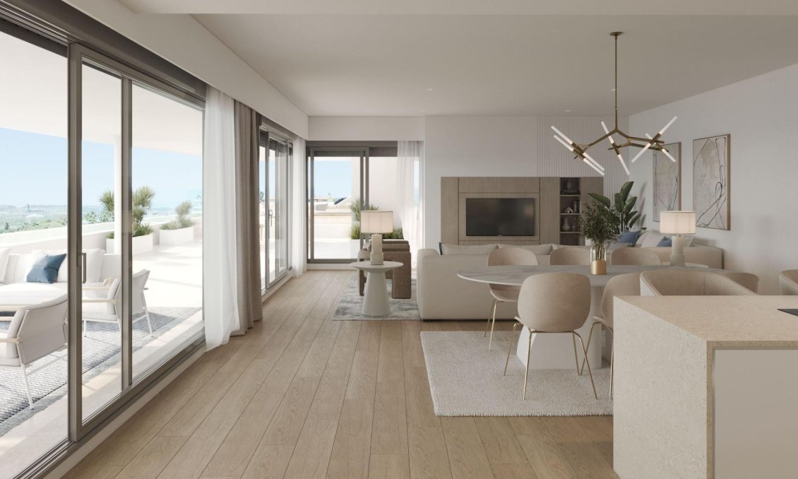 Obra nueva - Ground floor apartment -
Estepona - Urb. La Gaspara