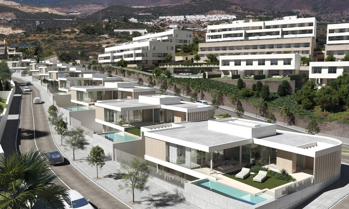Obra nueva - Villa -
Estepona - Urb. La Gaspara