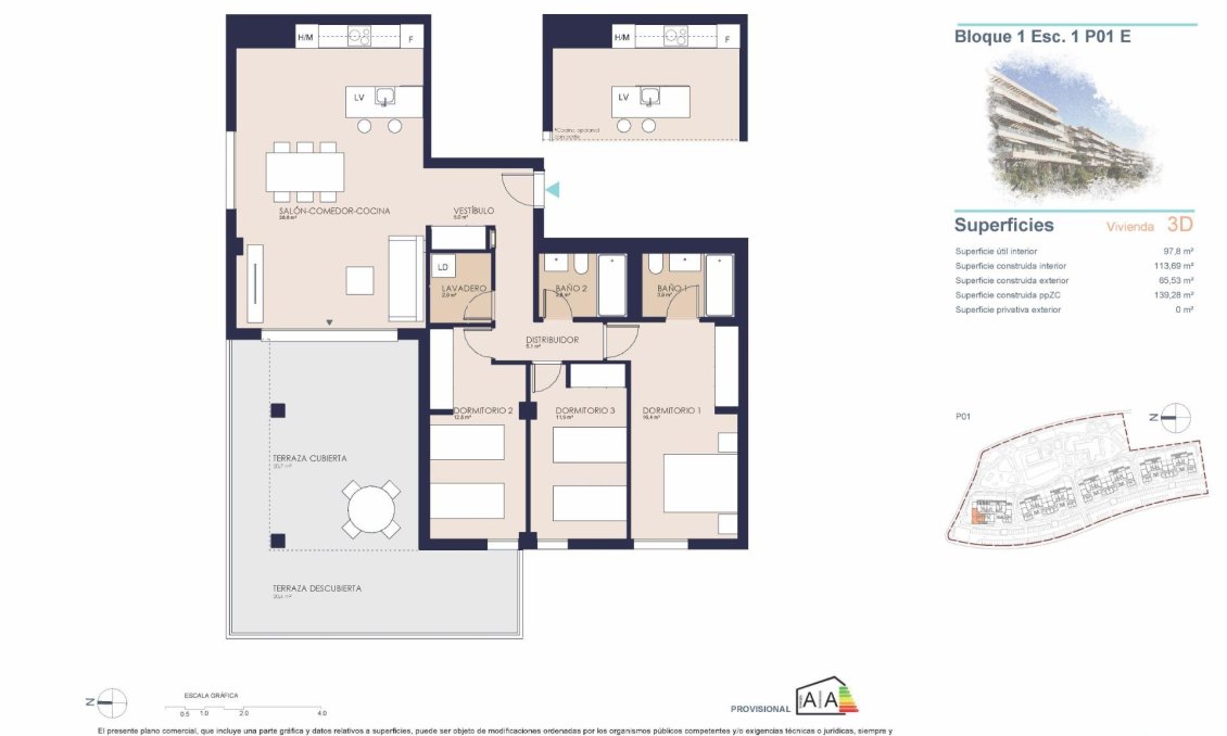 Új építésű - Apartman -
Denia - Playa de La Almadraba
