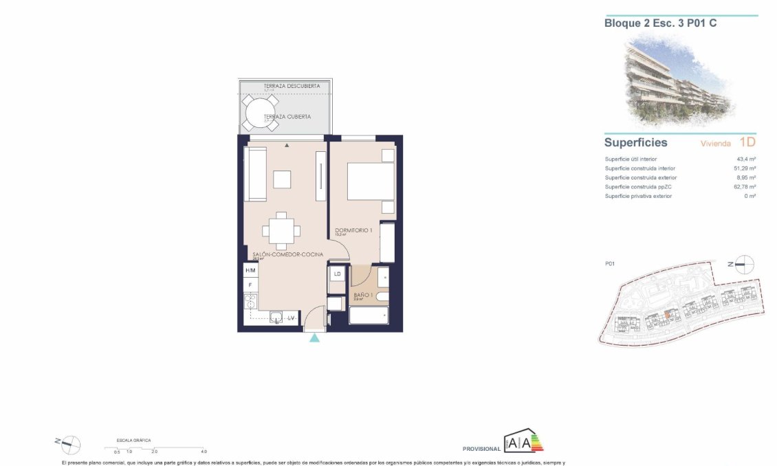 Obra nueva - Apartamento -
Denia - Playa de La Almadraba