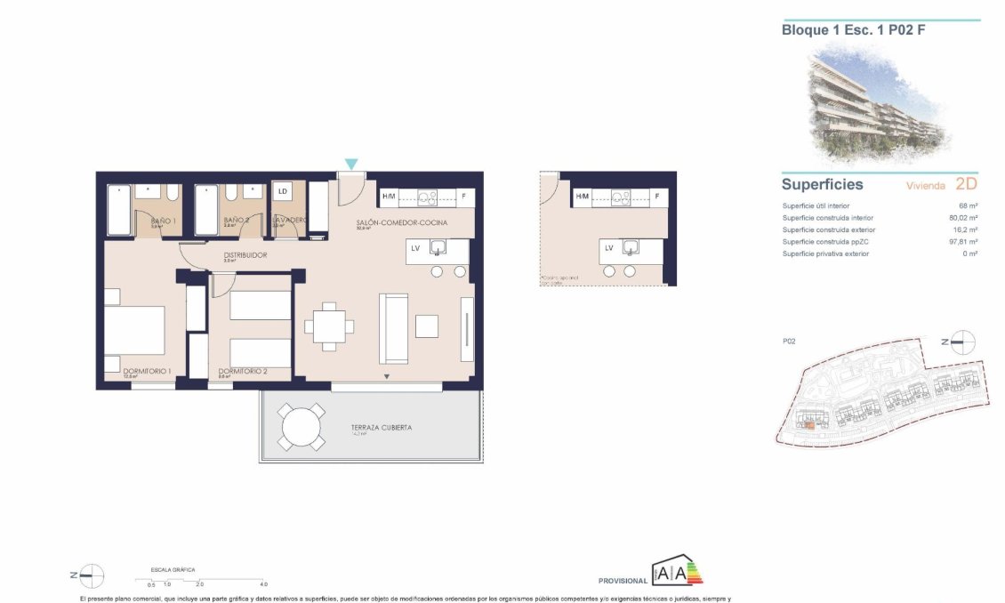 Obra nueva - Apartamento -
Denia - Playa de La Almadraba