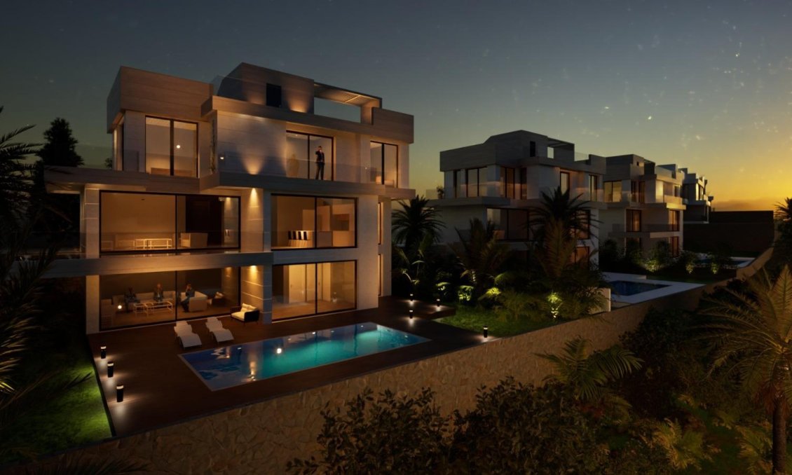 Obra nueva - Villa -
Estepona - Azata Golf