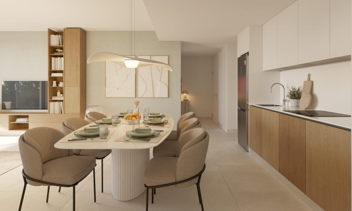 Obra nueva - Ground floor apartment -
Estepona - Cancelada