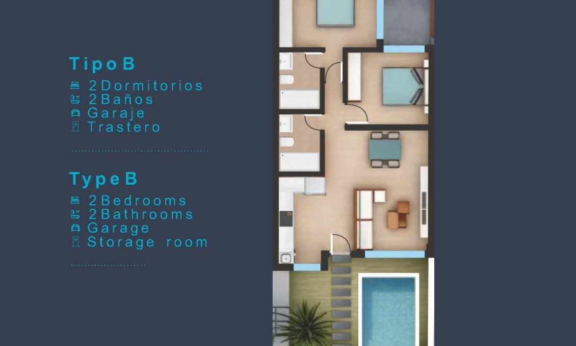 Nouvelle construction - Bungalow -
San Pedro del Pinatar - Los Pinos