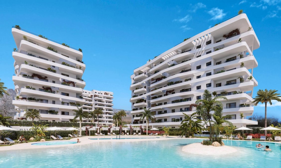 Új építésű - Tetőtéri lakás -
Villajoyosa - Playa del Torres