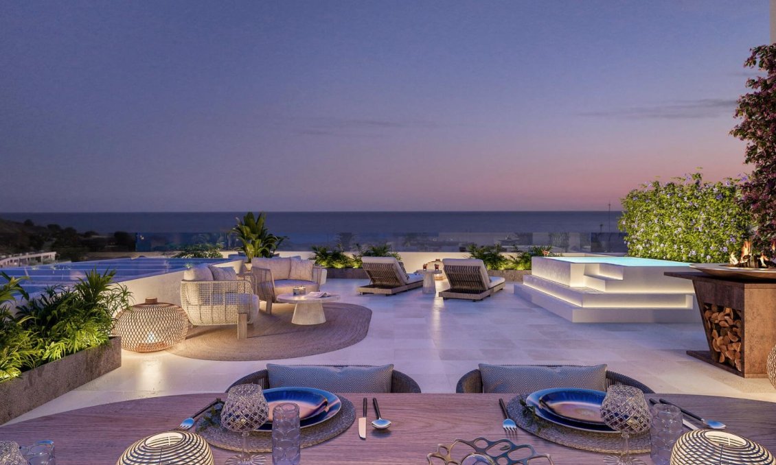 Új építésű - Tetőtéri lakás -
Villajoyosa - Playa del Torres