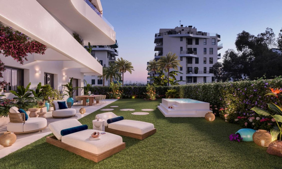 Új építésű - Tetőtéri lakás -
Villajoyosa - Playa del Torres