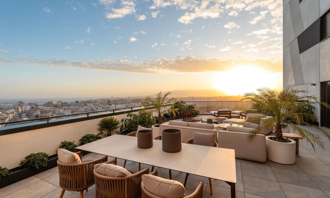 Új építésű - Tetőtéri lakás -
Málaga - Centro