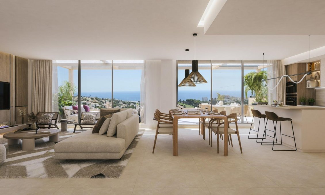 Obra nueva - Apartamento -
Benalmádena - Golf Torrequebrada