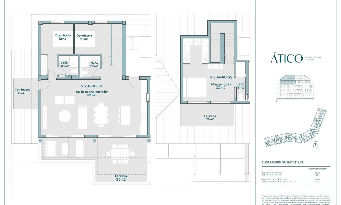Obra nueva - Duplex Penthouse -
Benalmádena - Golf Torrequebrada