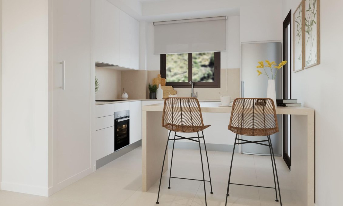 New Build - Apartment -
rincon de la victoria - pueblo