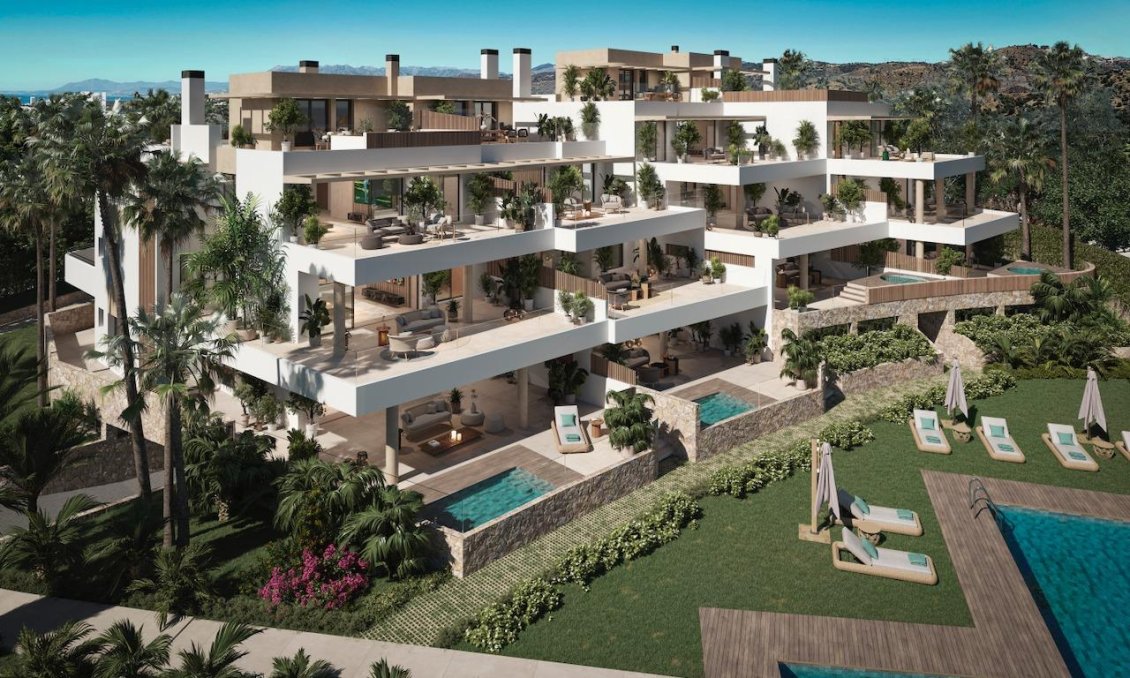 Obra nueva - Apartamento -
Marbella - Cabopino Golf