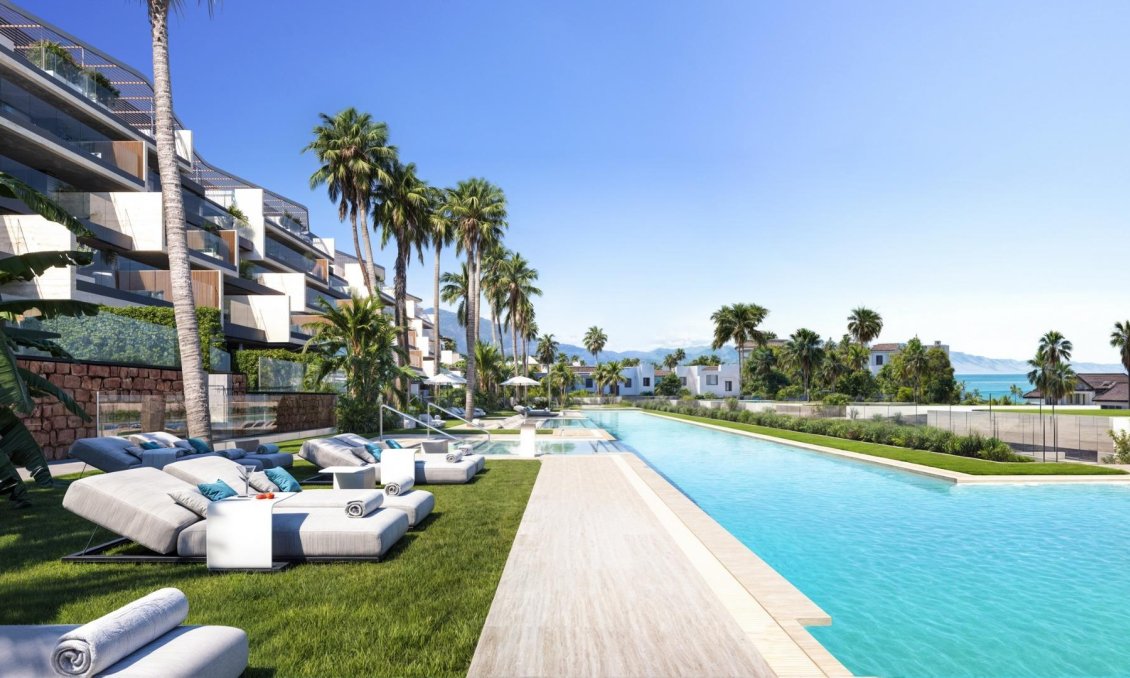 Obra nueva - Apartamento -
Manilva - Playa de la chullera