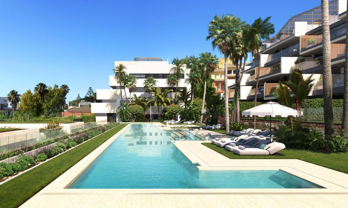 Obra nueva - Apartamento -
Manilva - Playa de la chullera