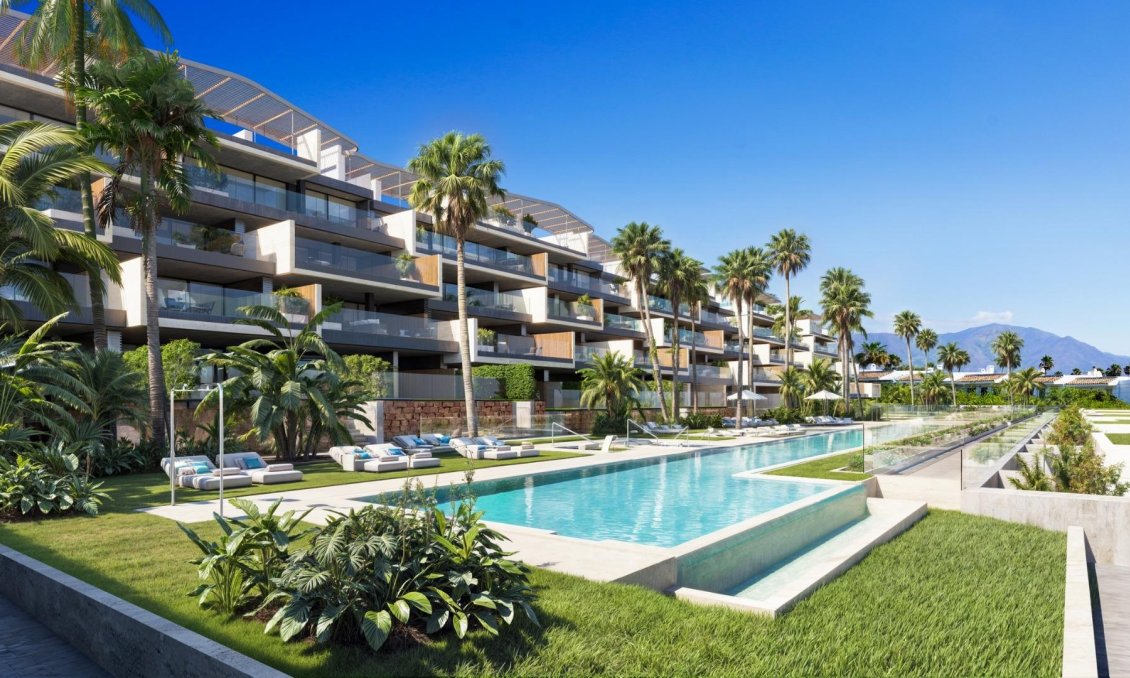 Obra nueva - Apartamento -
Manilva - Playa de la chullera