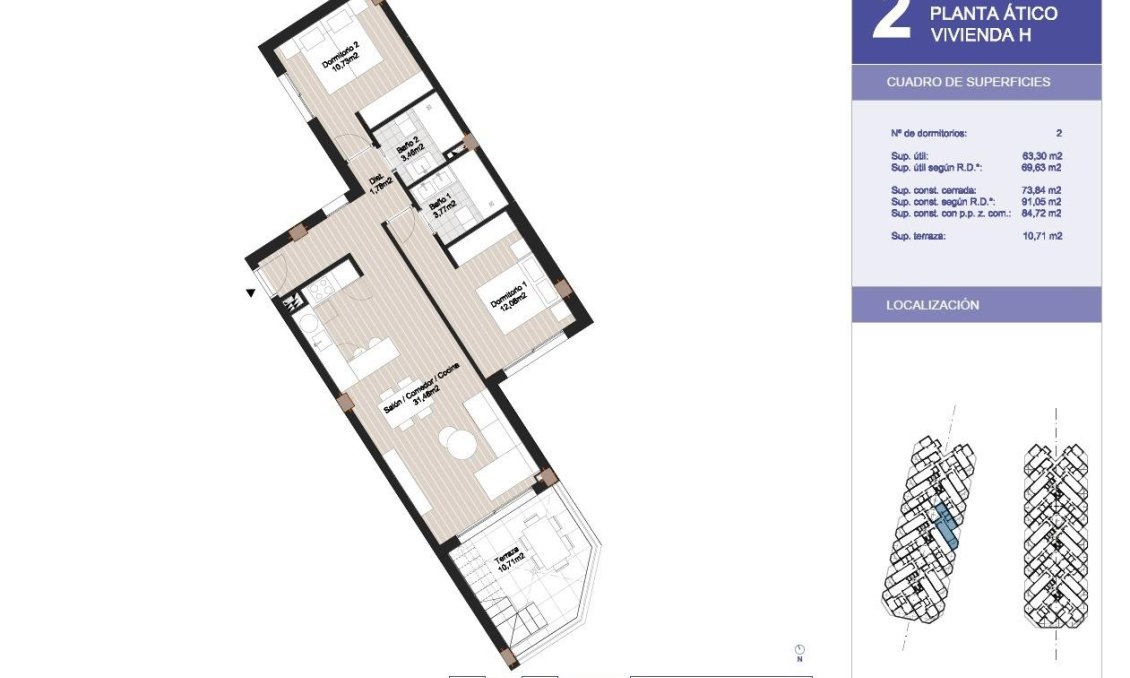 Neue Gebäude - Penthouse -
Torrox - El Morche