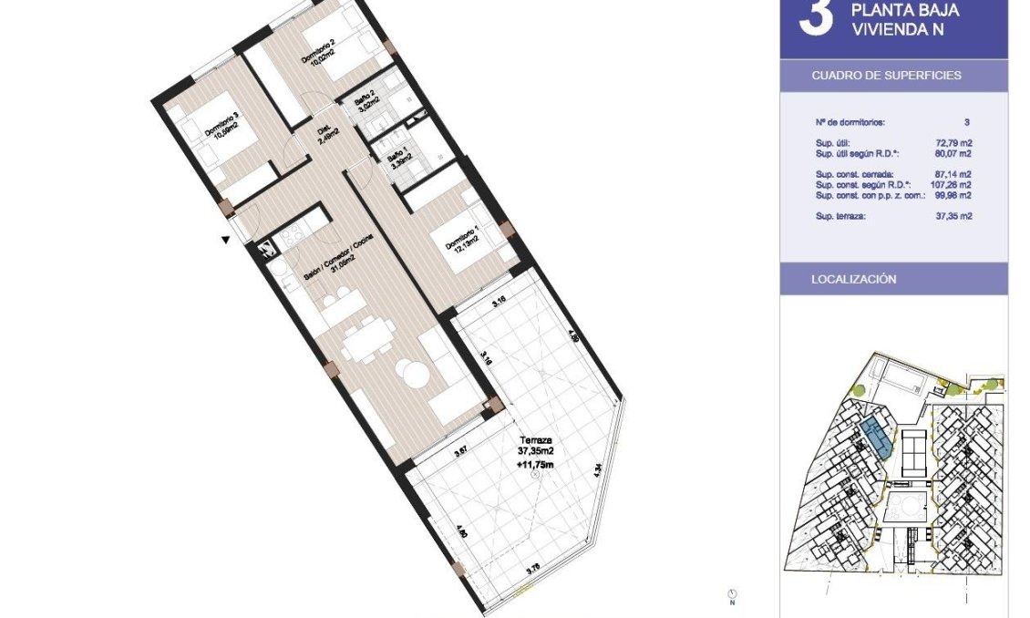 Neue Gebäude - Wohnung -
Torrox - El Morche