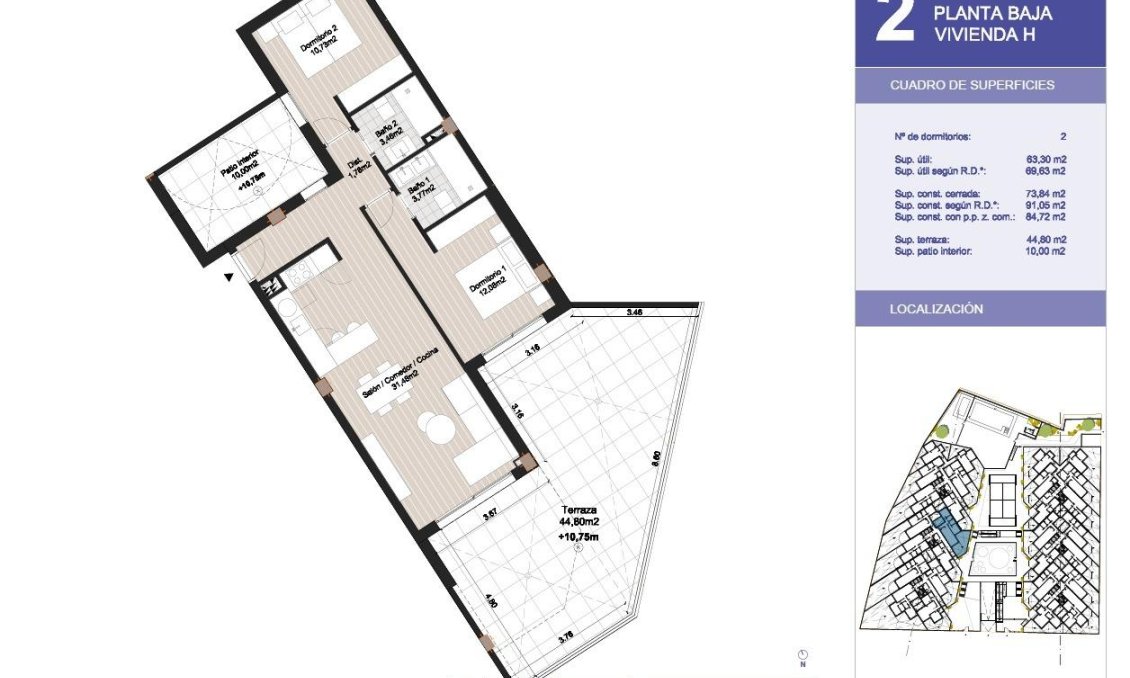 Neue Gebäude - Ground floor apartment -
Torrox - El Morche