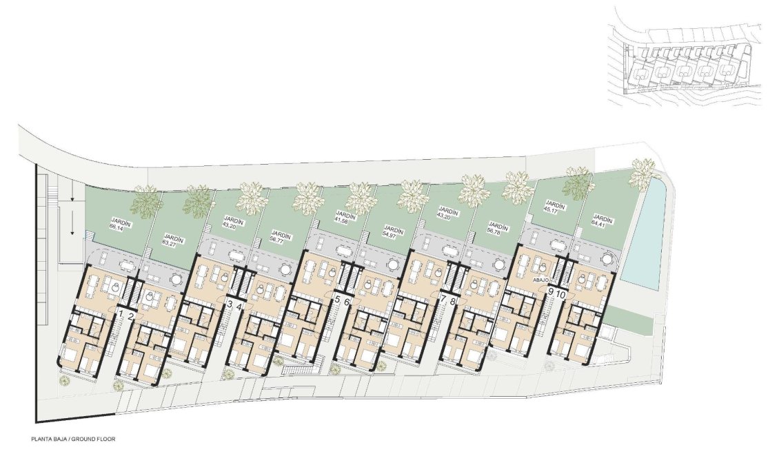 Neue Gebäude - Bungalow -
Torrevieja - La Mata-La Manguilla