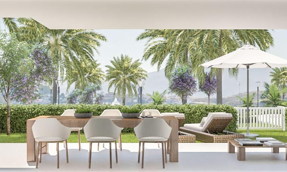 Obra nueva - Ground floor apartment -
Mijas - Lagar Martell