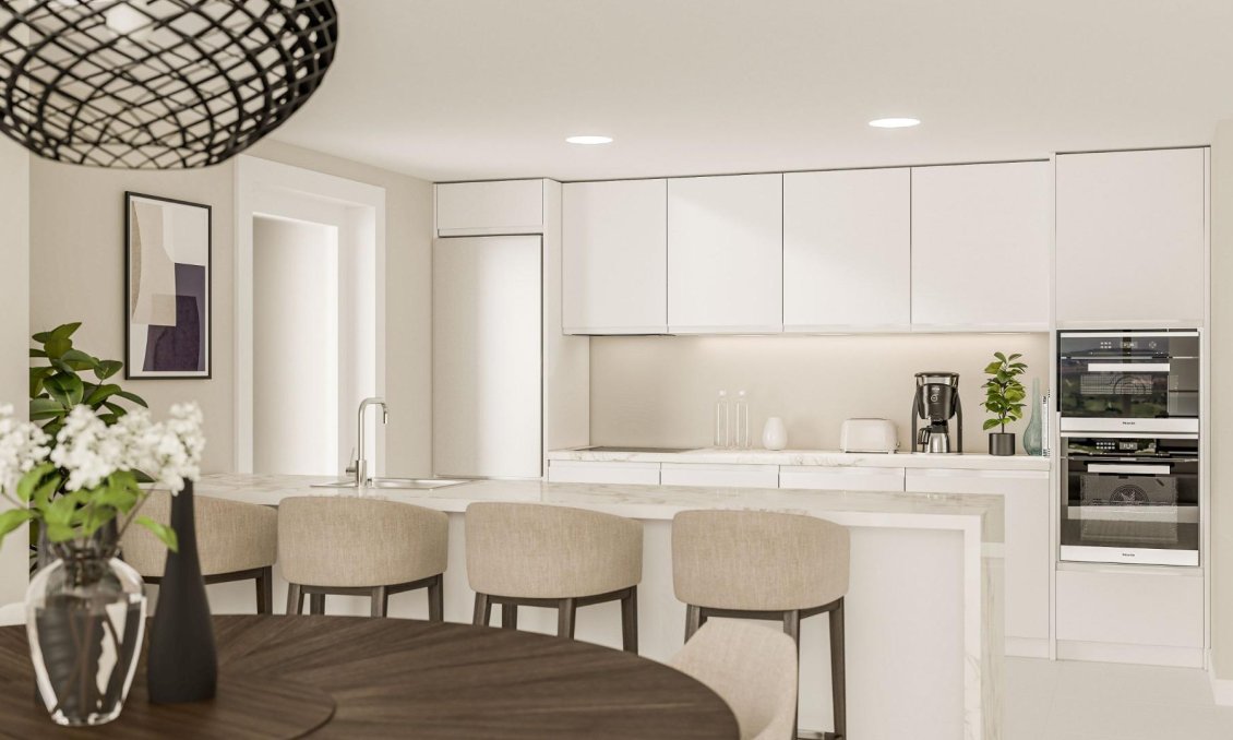 Obra nueva - Ground floor apartment -
Mijas - Lagar Martell