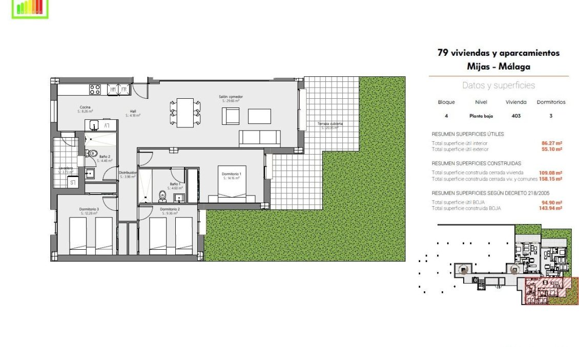 Obra nueva - Ground floor apartment -
Mijas - Lagar Martell