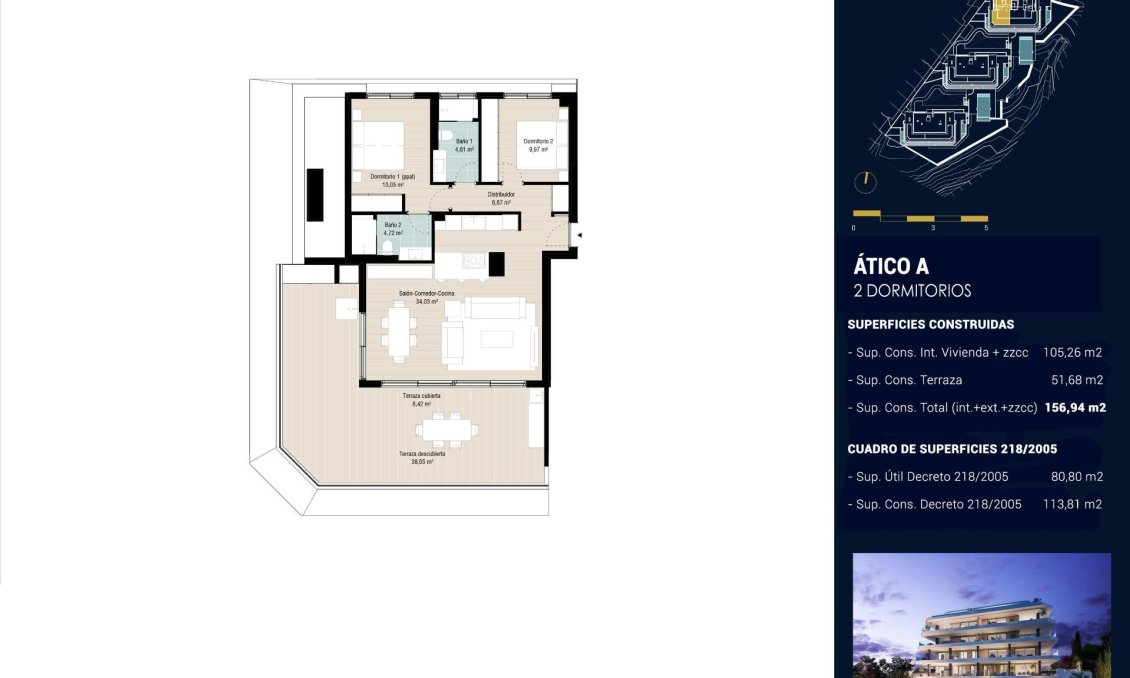 Nouvelle construction - Attique -
Fuengirola - Higueron