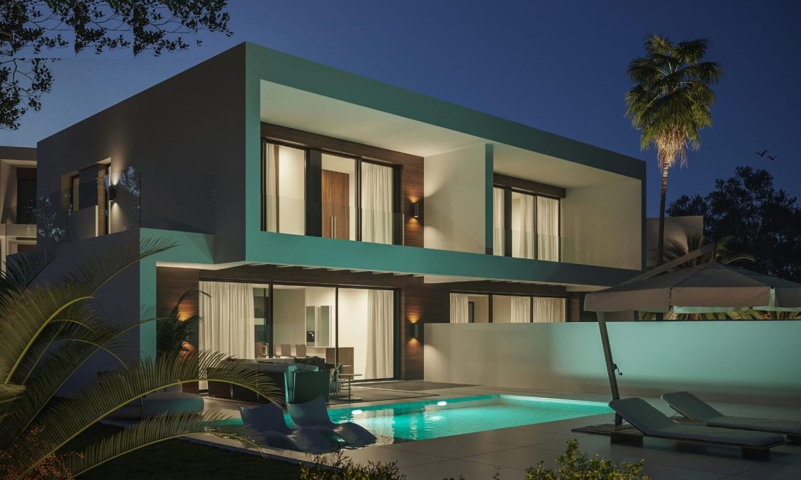 Obra nueva - Villa -
Nerja - Los Arcos