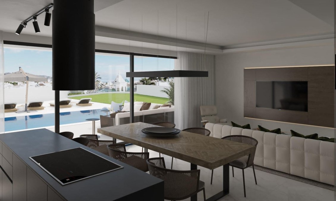 Obra nueva - Villa -
Nerja - Los Arcos