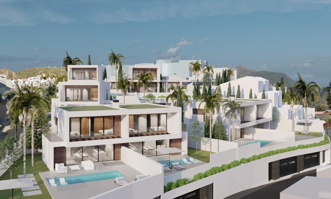 Obra nueva - Villa -
Nerja - Los Arcos