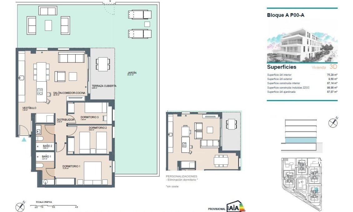 Obra nueva - Ground floor apartment -
Benicassim - Almadraba