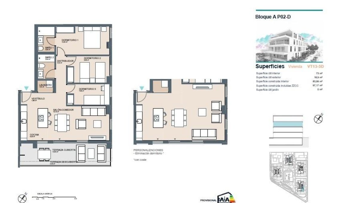 Nouvelle construction - Appartement -
Benicassim - Almadraba