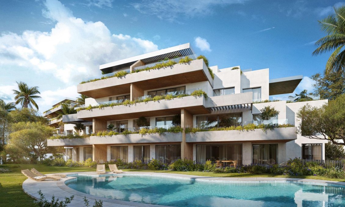 Obra nueva - Ground floor apartment -
Mijas - La Capellania