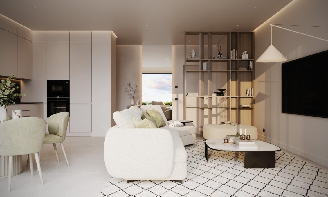 Obra nueva - Ground floor apartment -
Mijas - La Capellania