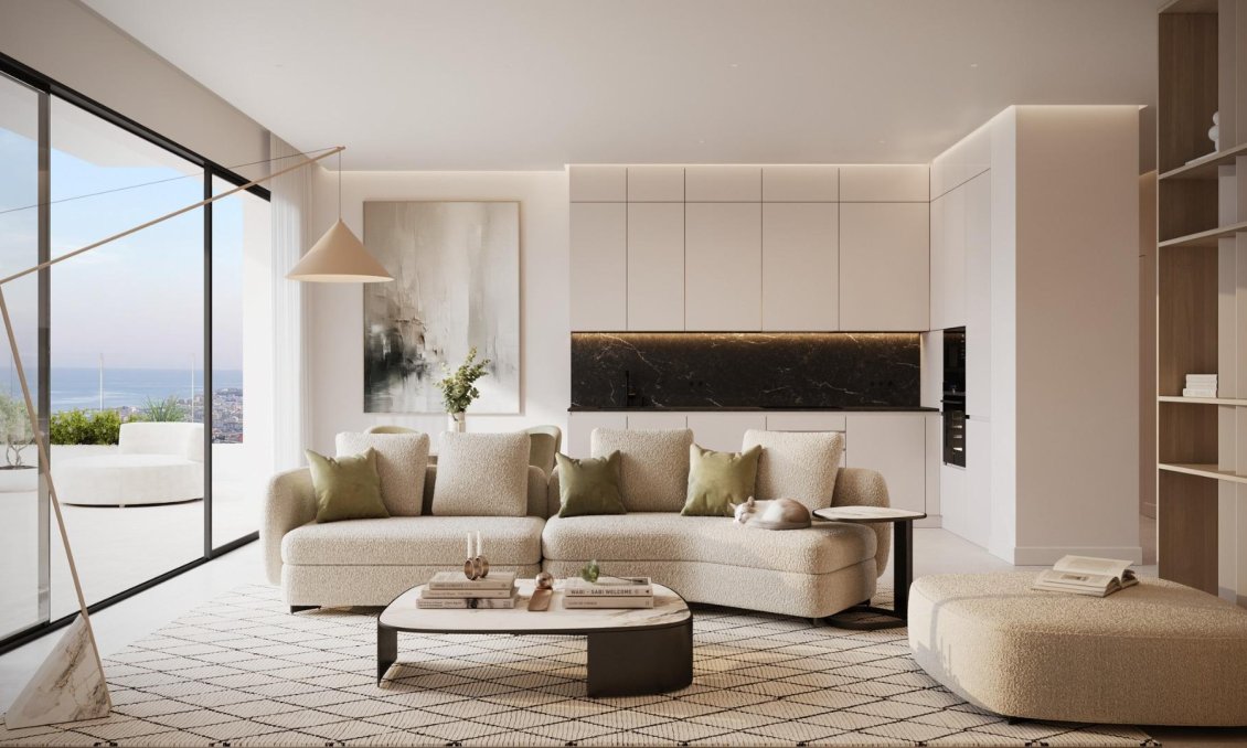 Obra nueva - Ground floor apartment -
Mijas - La Capellania