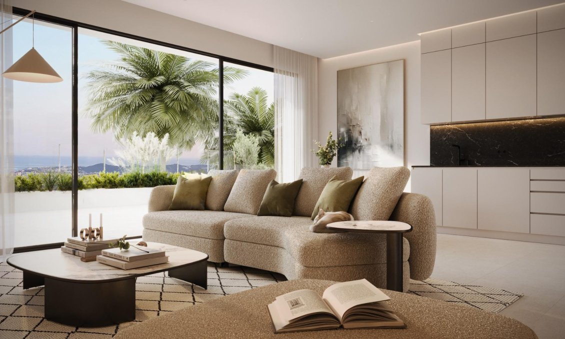 Obra nueva - Ground floor apartment -
Mijas - La Capellania