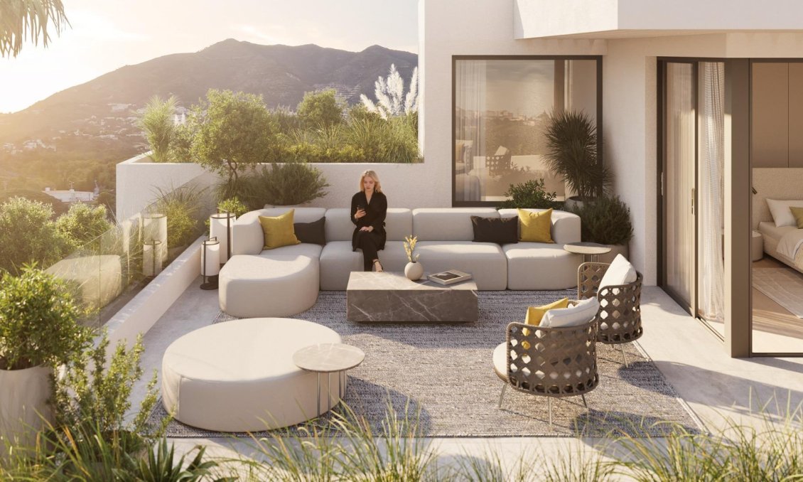 Obra nueva - Ground floor apartment -
Mijas - La Capellania