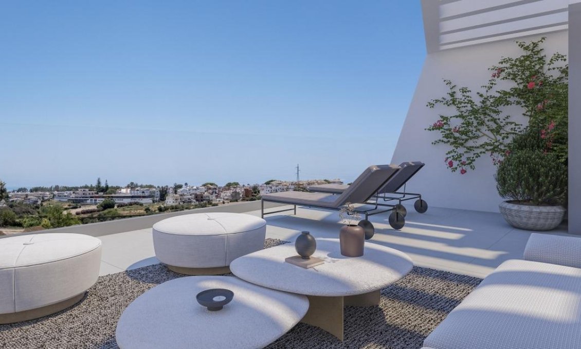 Obra nueva - Town House -
Estepona - Los Flamingos